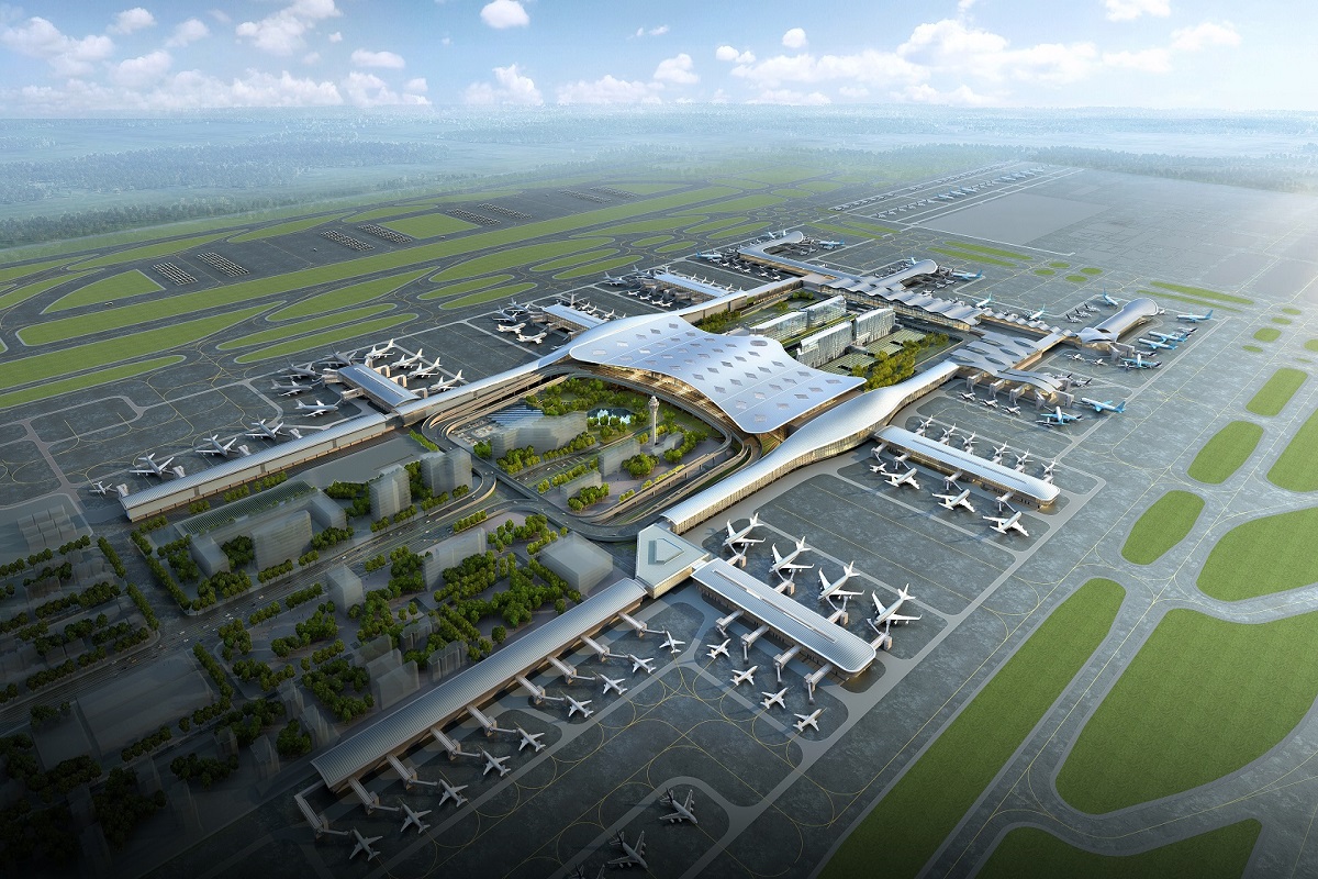 杭州蕭山國際機場三期項目新建航站樓及陸側(cè)交通中心工程